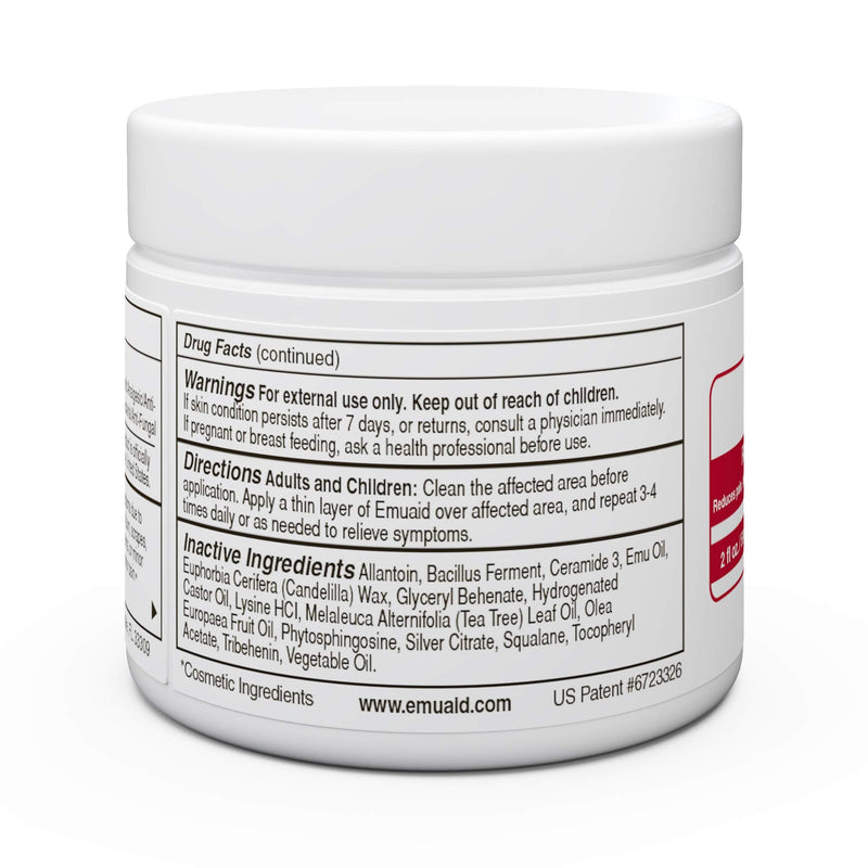 [Australia] - EMUAIDMAX Ointment - Eczema Cream. Maximum Strength Treatment. Use Max Strength for Athletes Foot, Psoriasis, Jock Itch, Anti Itch, Rash, Shingles and Skin Yeast Infection. 