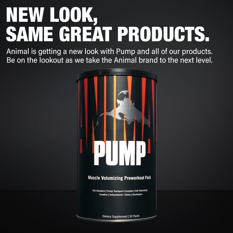 [Australia] - Animal Pump – Preworkout - Vein Popping Pumps – Energy and Focus – Creatine – Nitric Oxide – Easy to Remove Stimulant Pill for Anytime Workouts – 30 Packs 