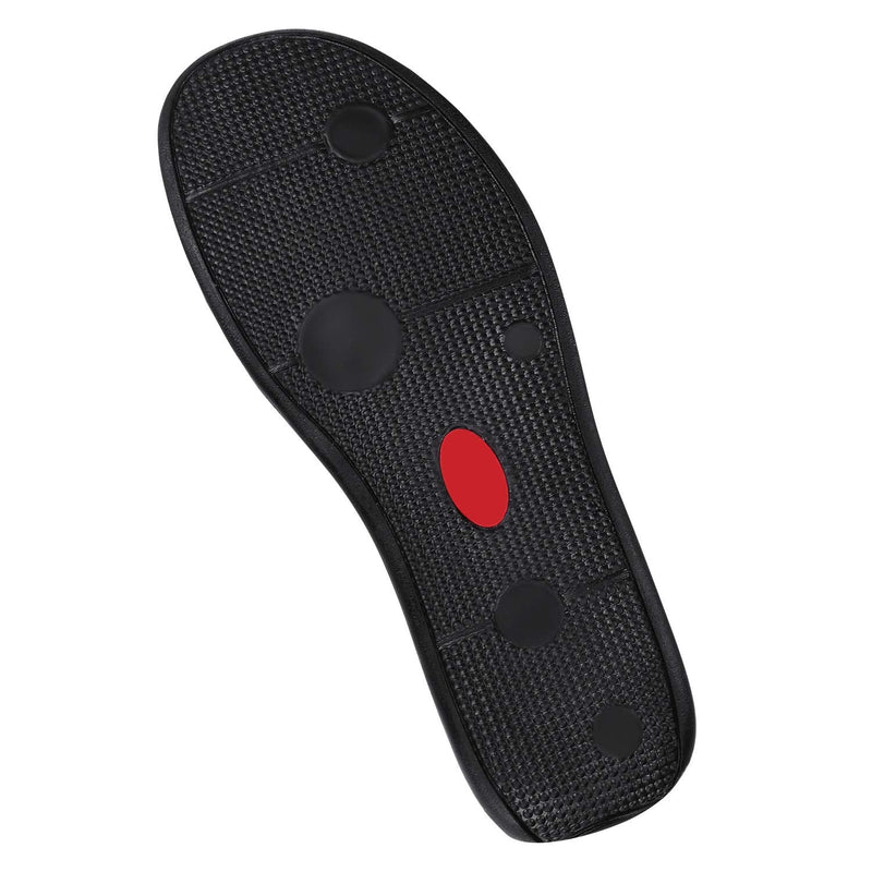 [Australia] - Men's Open Toe Diabetic Slippers Adjustable Orthopedic Walking Shoes Wide House Diabetic Shoes Comfortable Footwear Sandals Durable Square Toe Support Brace for Swollen Feet, Edema Elderly black 10 