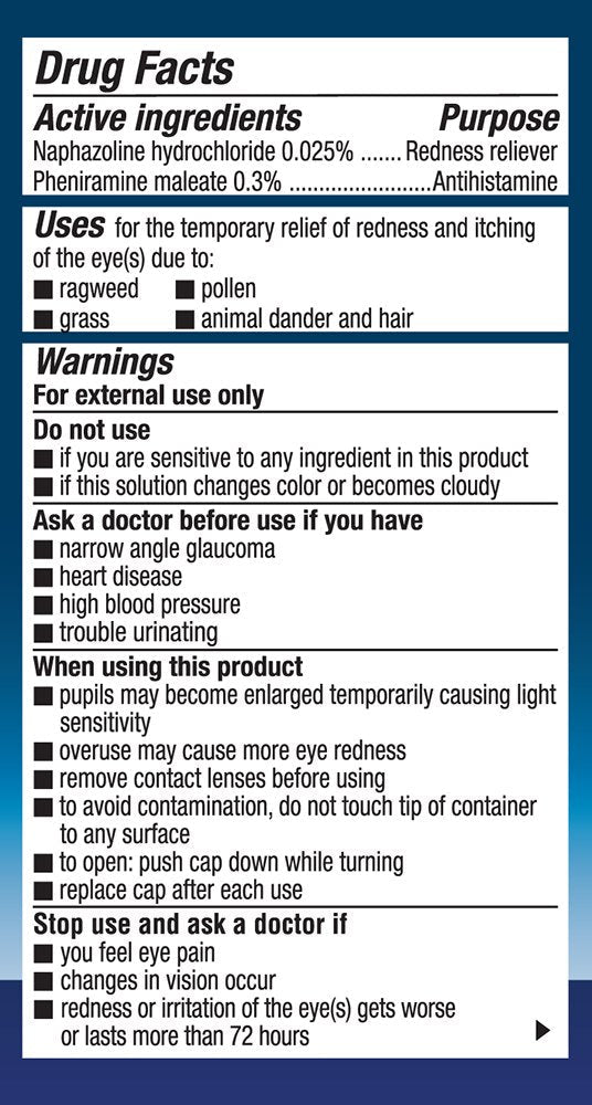 [Australia] - Naphcon-A Eye Drops, 15-mL 0.51 Fl Oz (Pack of 1) 