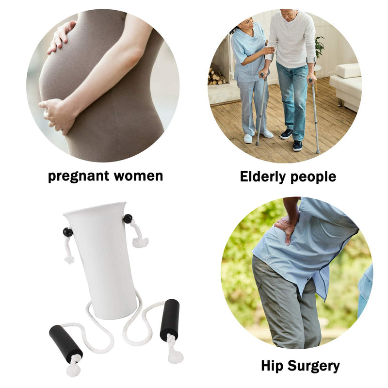 [Australia] - Stocking Dressing Aid Stick for Seniors Pregnant Women Long Shoe Horn Multifunctional Assisted Dressing Aid Pull Your Socks Out 
