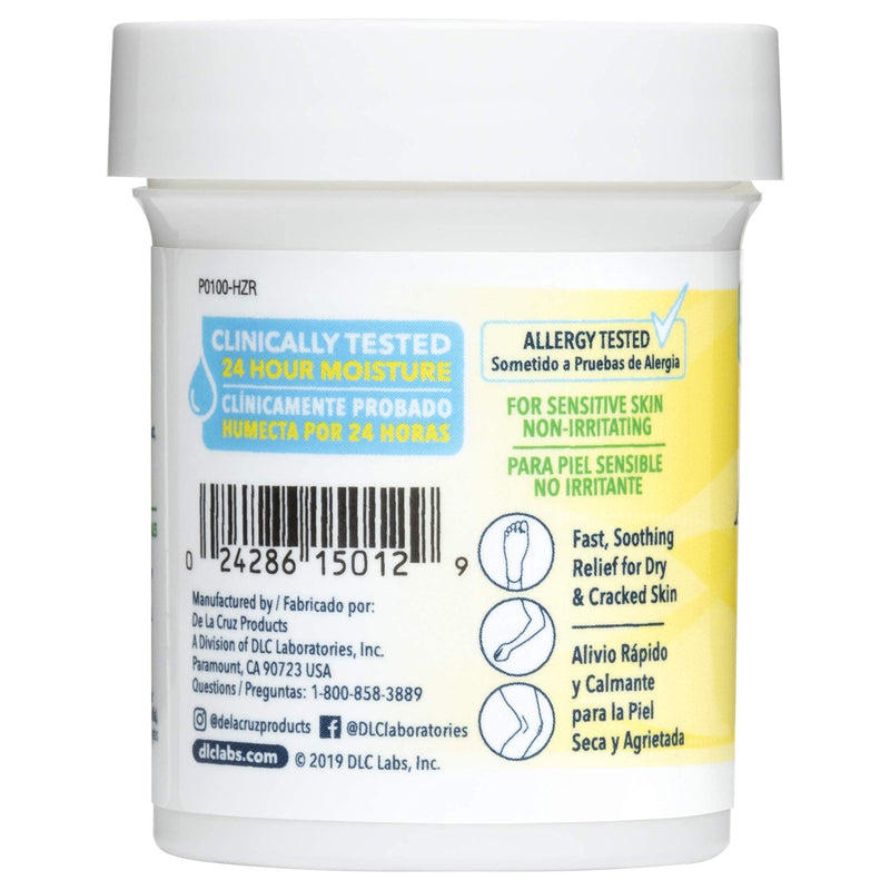 [Australia] - De La Cruz Arnica Salve, Foot Cream for Dry and Cracked Feet and Moisturizing Hand Lotion for Dry Hands, 24 Hour Moisture for Dry and Rough Skin (2 Ounces) 2 Ounce (Pack of 1) 