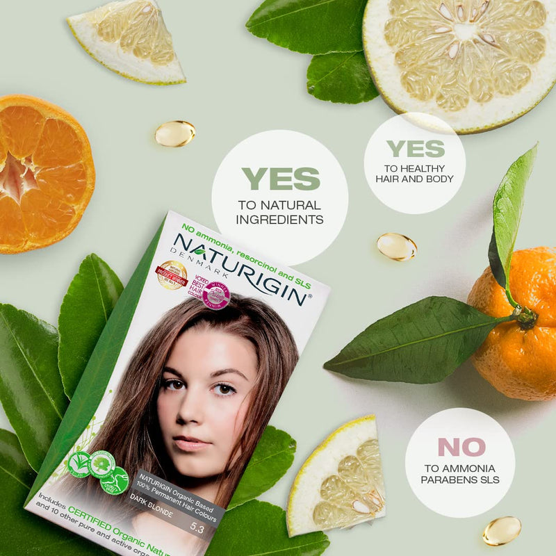 [Australia] - Naturigin Black Hair Dye 2.0 - Permanent Hair Color 100% Grey Coverage - Certified Organic Natural Ingredients, Deeply Nourishes the Hair - Ammonia Free, Vegan, Long Lasting Results Black-2.0 