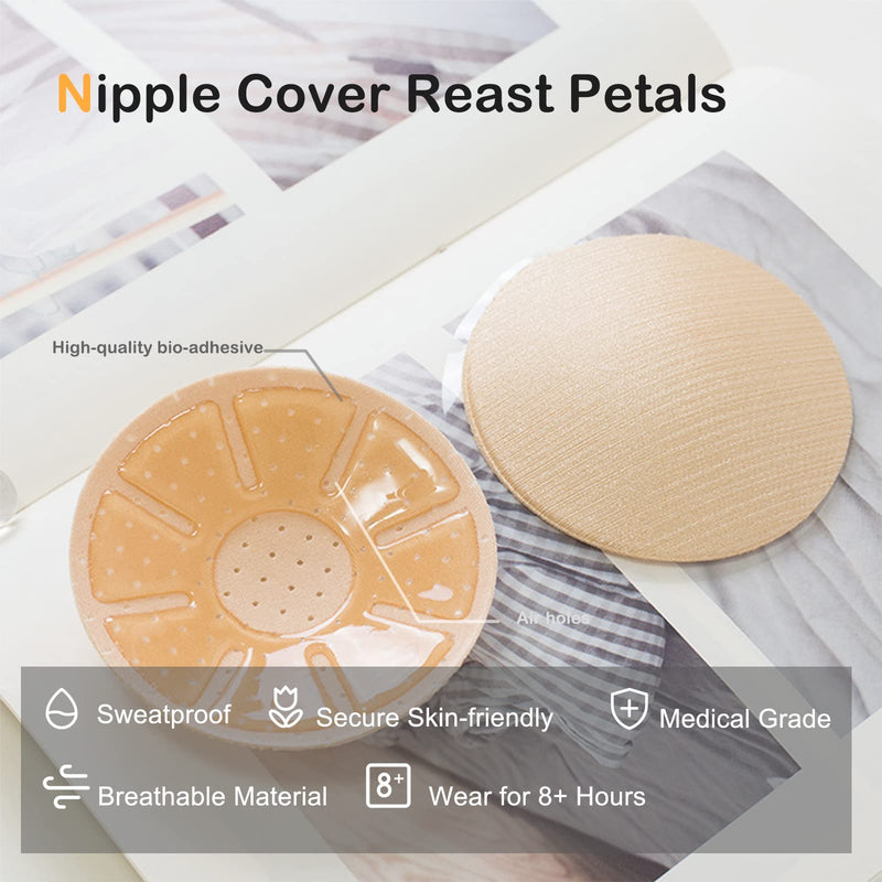 [Australia] - Medimama Boob Tape Breast Lift Tape Adhesive Bra Nipple Covers for Women,Big Bust Friendly Push Up Strong Support 