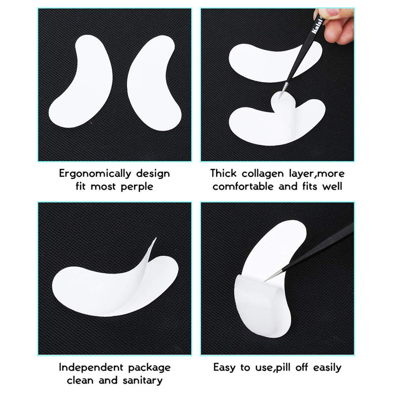 [Australia] - Chargenyang Under Eye Gel Pads Eyelash Extension Pads Lint Free DIY False Eyelash Lash Extension Makeup Eye Gel Patches Pack (50 Pair) 50 Pair 