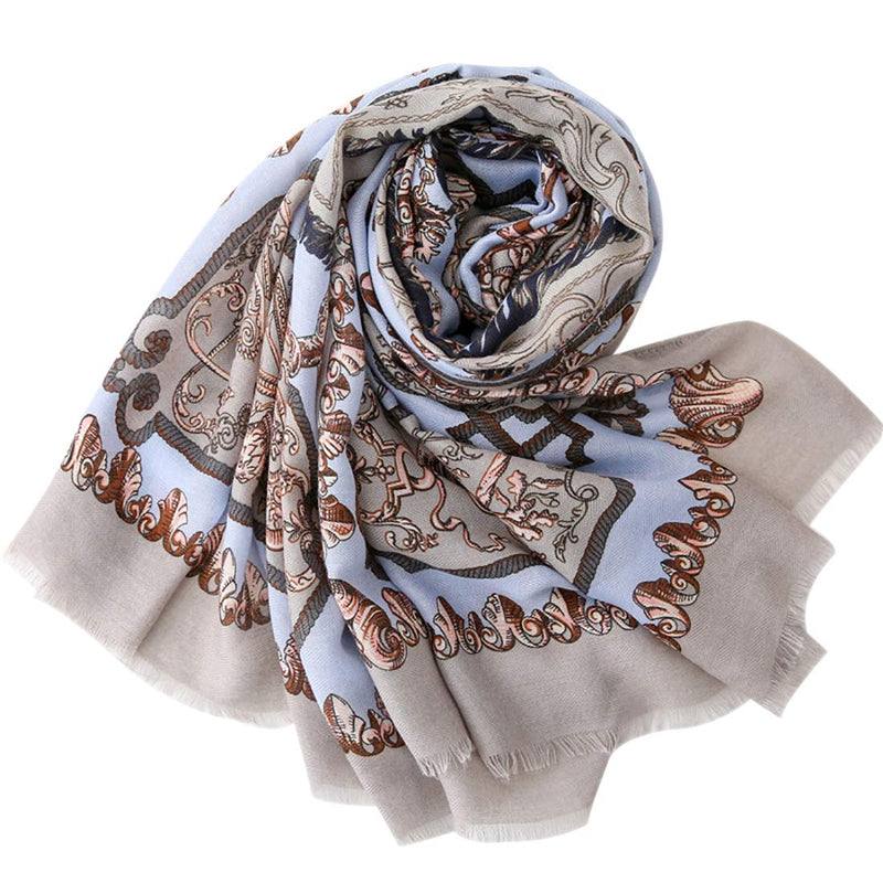 [Australia] - FAIRYGATE Scarves & Wraps for Ladies Women Stylish Soft Long Neck Shawl 46003 70.8 x 33.5 Inch 