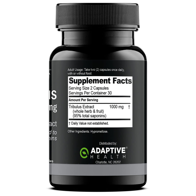 [Australia] - Nugenix Essentials Tribulus Terrestris Extract - 95% Total Saponins, 1000mg High Potency, Extra Strength, 60 Count 