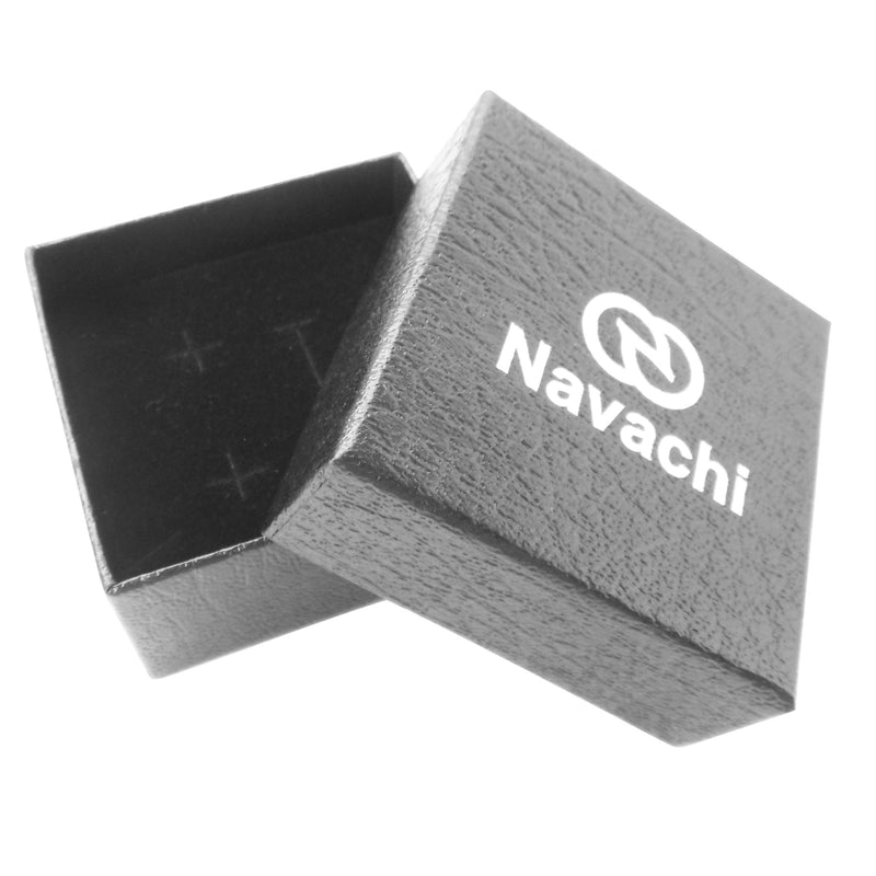 [Australia] - Navachi 18k Gold Plated Multi-Color Crystal Sea Star Starfish Brooch Pin Blue 