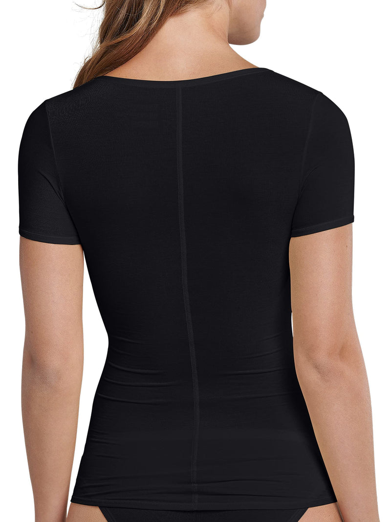 [Australia] - Schiesser Women's Underwear XL Black (Black 000) 