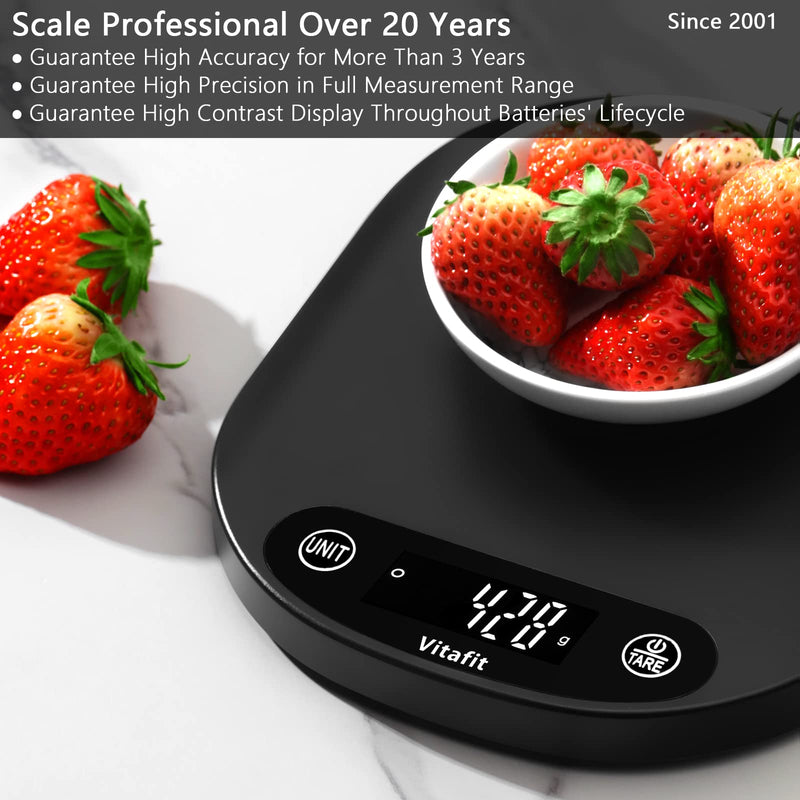 [Australia] - Vitafit Smart Body Fat Scale with app and Kitchen Scale 33lb 