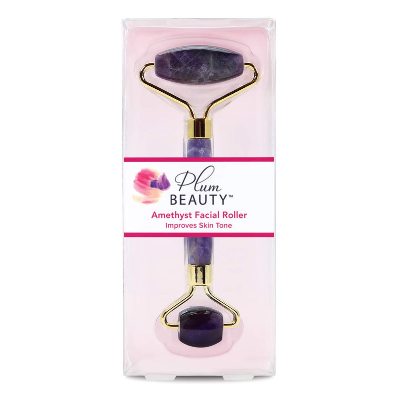 [Australia] - Plum Beauty Amethyst Facial Roller, 1 count 