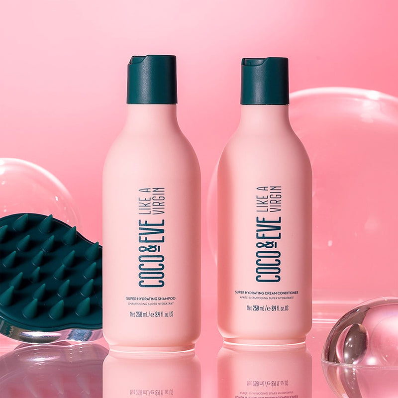 [Australia] - Coco & Eve Like A Virgin Super Hydrating Cream Conditioner - Sulfate free with Argan Oil & Coconut | For Dry Damaged, Color Treated Hair | Frizz Control | Hair Detangler & Moisturizer (250ml) 