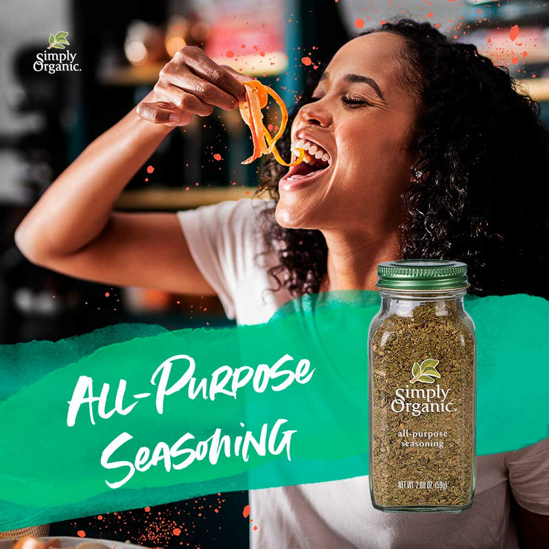 [Australia] - Simply Organic All-Purpose Seasoning, Certified Organic | 2.08 oz 1 