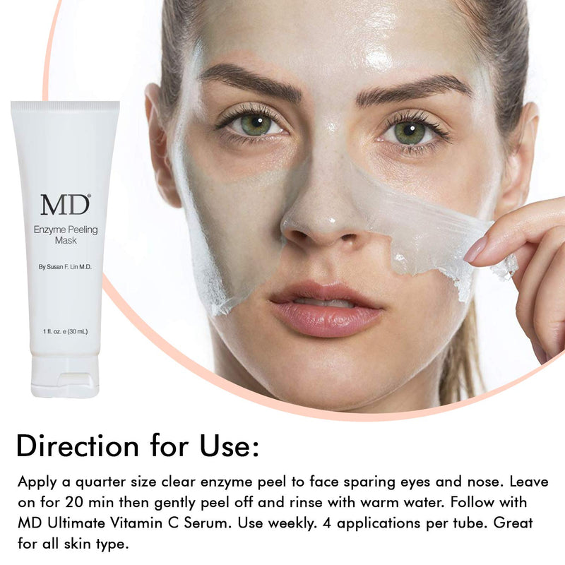 [Australia] - MD Enzyme Peeling Mask (1 Fl. Oz.) white 