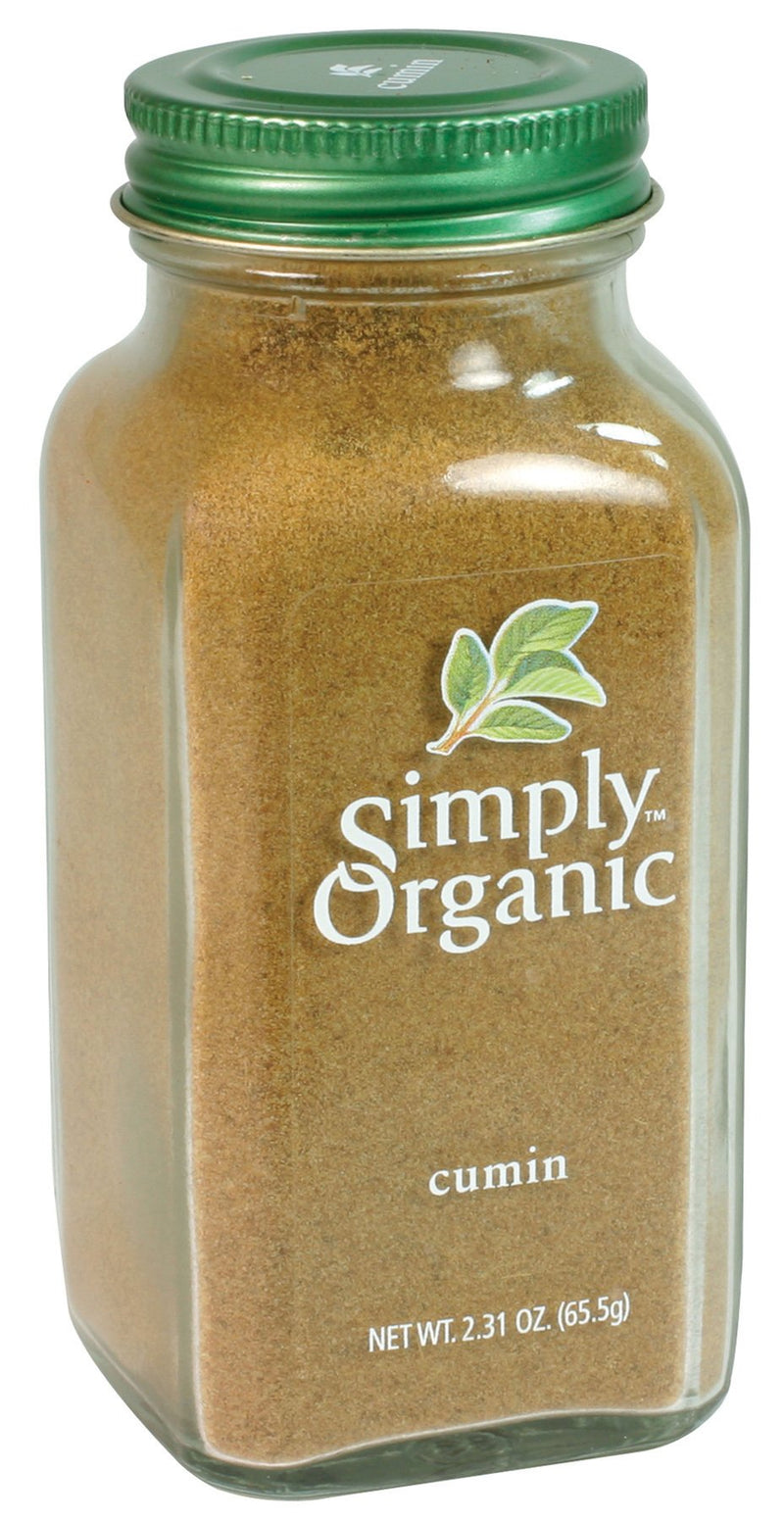 [Australia] - Simply Organic Ground Cumin Seed, 2.31 Ounce Bottle, Certified Organic | Cuminum cyminum L. 2.31 Ounce (Pack of 1) 