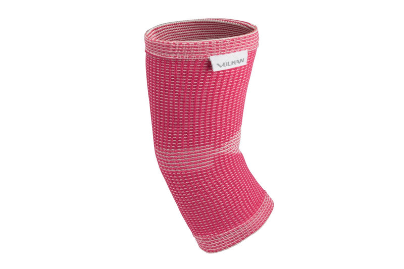 [Australia] - Vulkan Elbow Support, Women's Compression Support Sleeve, Helps with Muscle Pain and Injury Recovery, Tennis/Golfers Elbow, Pink, Large 
