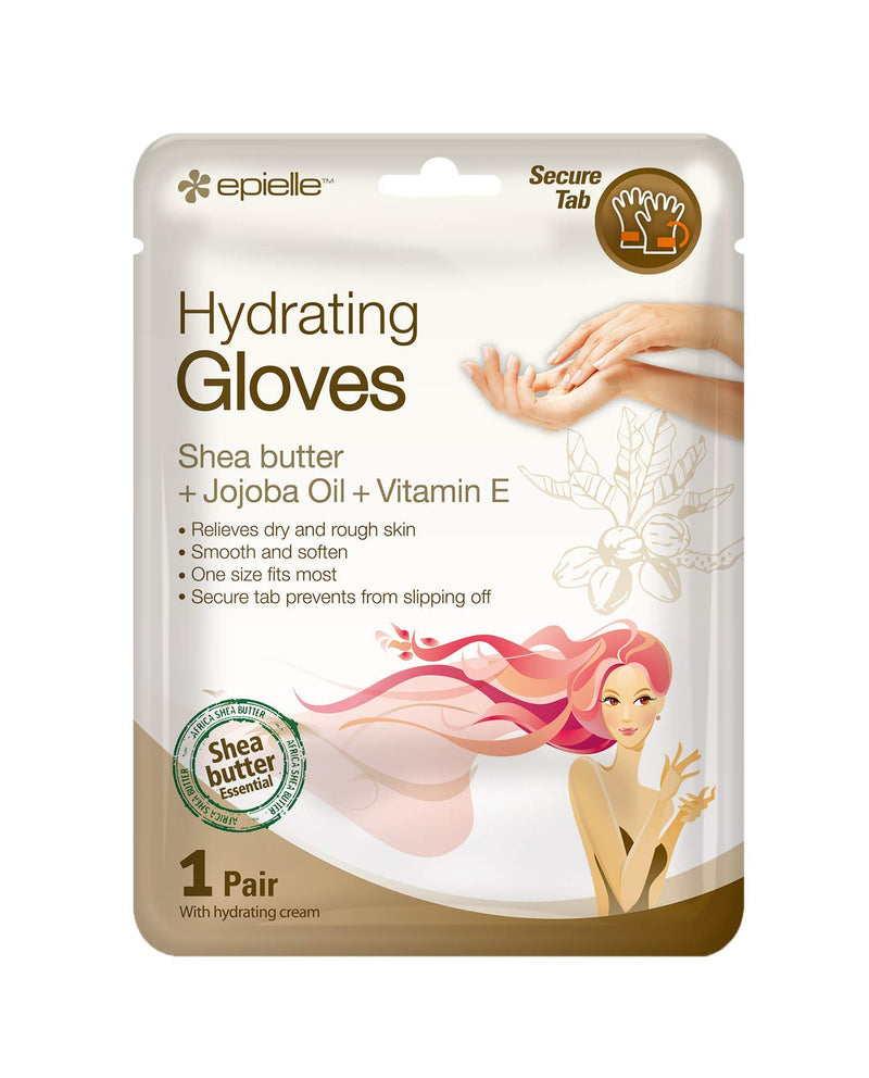 [Australia] - Epielle Hydrating Hand & Foot Masks (Glove & Socks 12pk) for Dry Hand, Dry & Cracked Heel | Spa day | Shea butter + Jojoba Oil + Vitamin E, Beauty Gifts Glove & Socks 12pk 