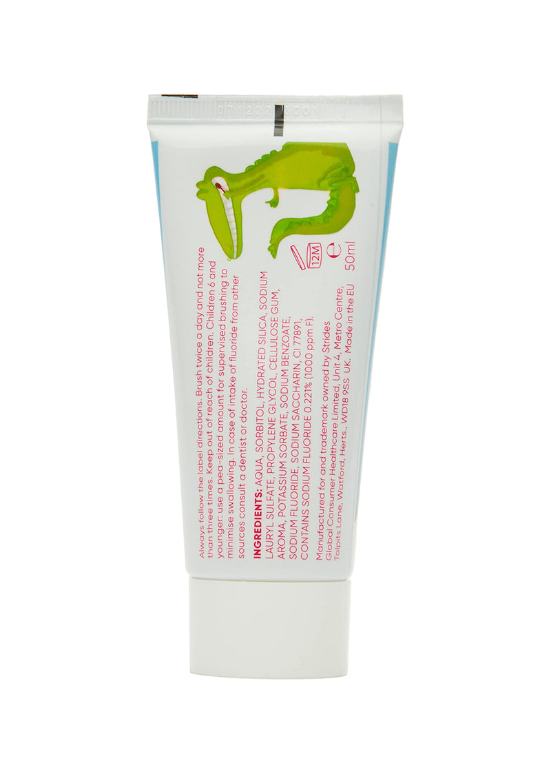 [Australia] - Punch & Judy - Baby Strawberry Flavour Toothpaste for 0-2 Years - Multipack, Sugar Free, Fluoride 1000ppm (3x50ml) 50 ml (Pack of 3) 