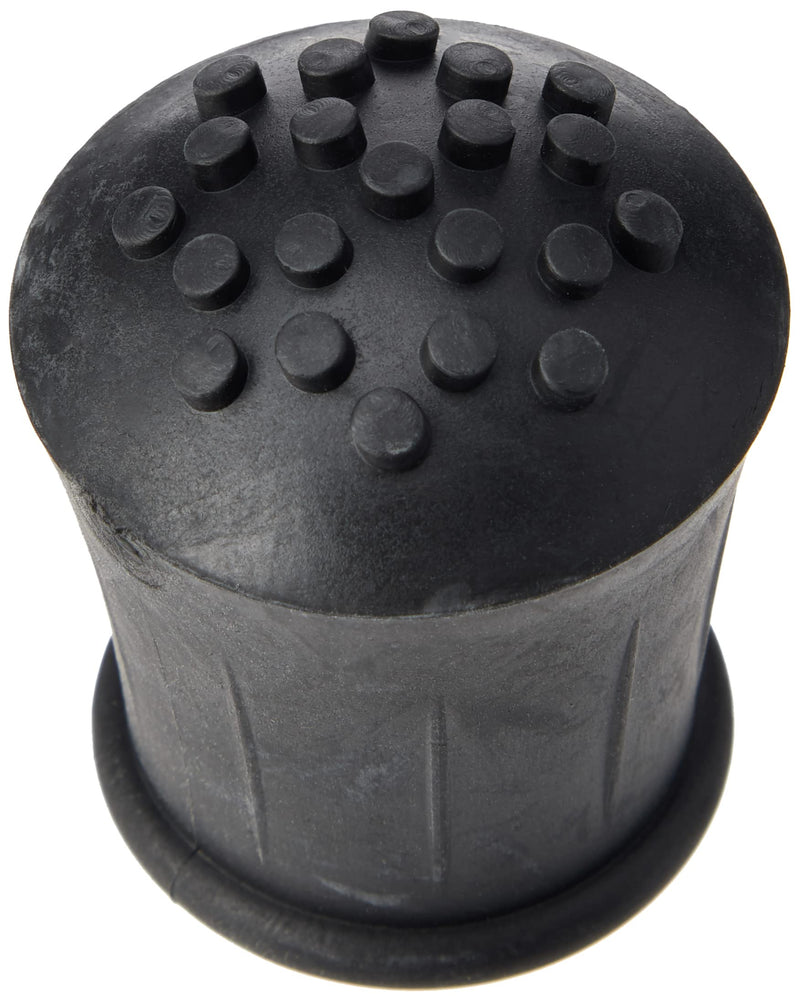 [Australia] - Merriway BH05584 (4 Pcs) Heavy Duty Rubber Walking Stick Ferrule Protectors Cane Tips, 25mm (1 inch) Black - Pack of 4 Pieces 