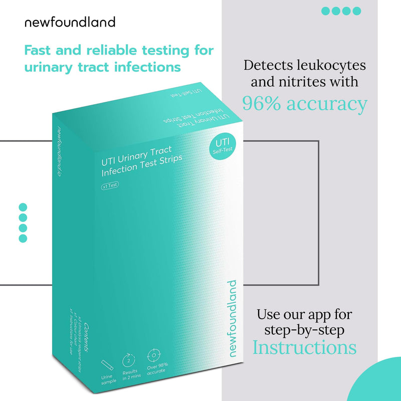 [Australia] - Newfoundland Urinary Tract Infection at Home Self-Test | 3 Tests per Kit | 96% Accuracy | 10 Minute Results | CE Self-Test & MHRA & FDA 