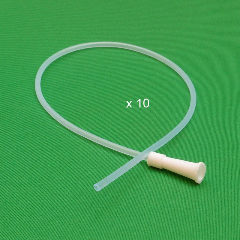 [Australia] - HealthAndYoga(TM) Enema Supplies - PVC Colon Tips - Saver Pack - Set of 10 (Sizes 16FR) 16 Fr 