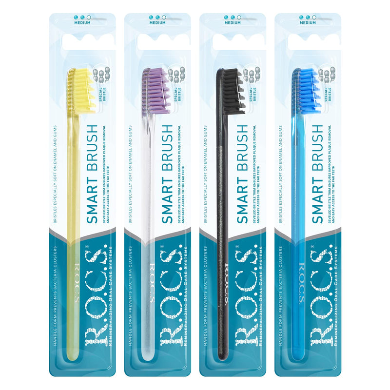 [Australia] - R.O.C.S. (ROCS) Toothbrush Model Medium - Smart Brushing System -Developed in Cooperation with Dentists- Smart toothbrushing 