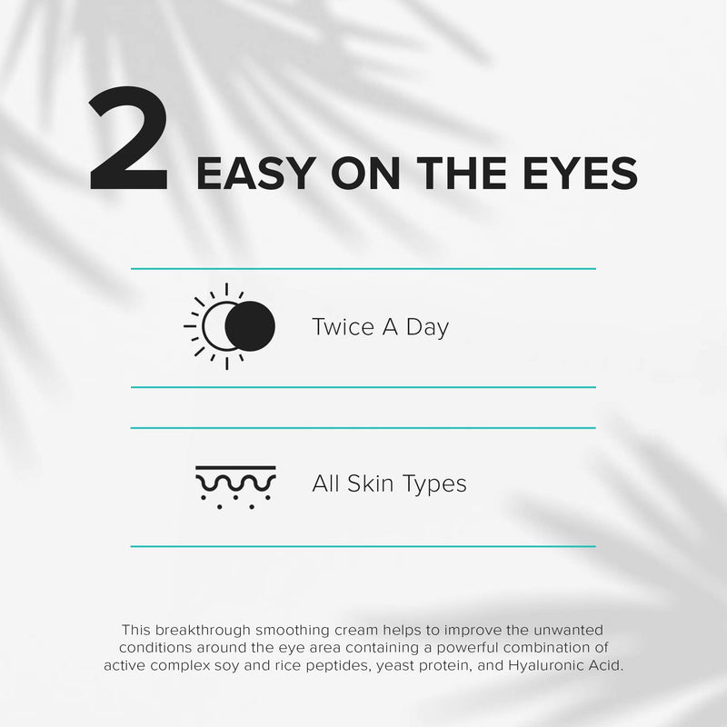 [Australia] - ClarityRx Easy on the Eyes Smoothing Eye Cream for All Skin Types (0.5 oz) 