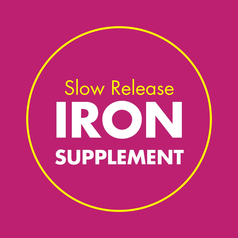 [Australia] - Slow Fe 45mg Iron Supplement for Iron Deficiency, Slow Release, High Potency, Easy to Swallow Tablets - 60 Count 60 Count (Pack of 1) 