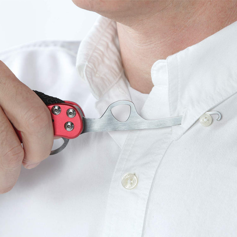 [Australia] - Vivi Zipper Pull and Button Hook Pocket Dresser and Dressing Aid for Assistance with Button Hooks, Zipper Pulls and Shoelaces 