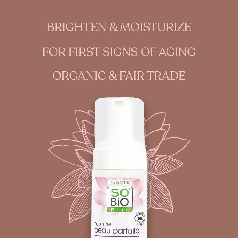 [Australia] - SO'BiO étic Cosmebio Peau Parfaite Brightening Cleansing Foam, 150 ml (Pack of 1) 