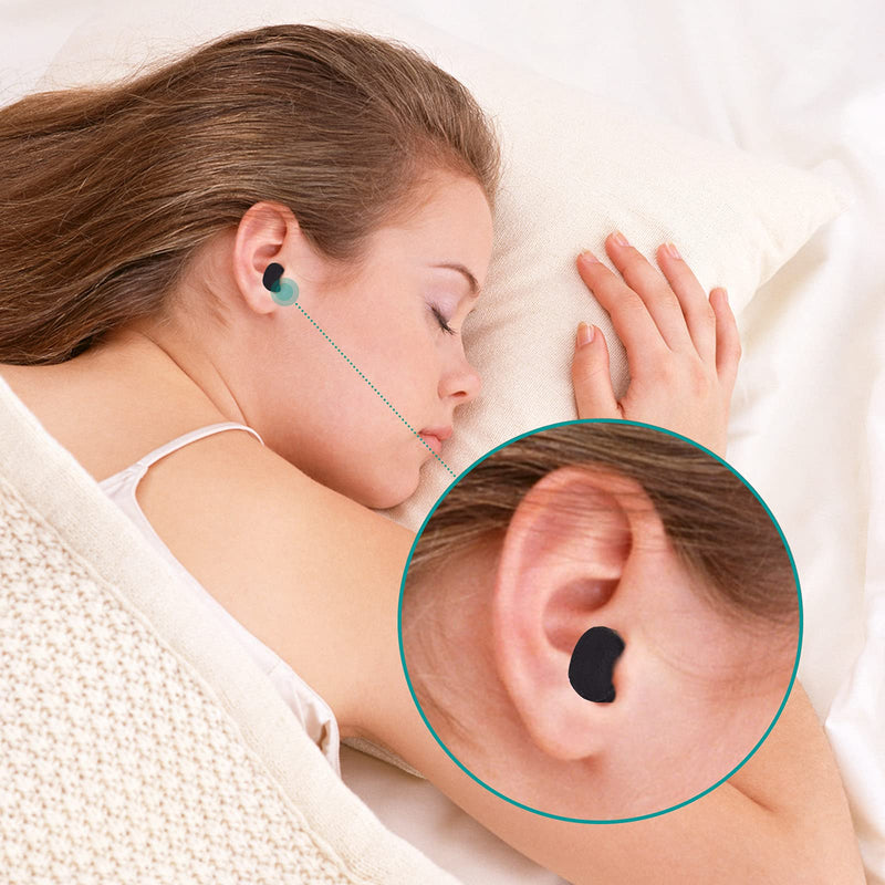 [Australia] - 100 Pairs Ear Plugs for Sleeping Noise Cancelling Earplugs Ultra Soft Foam Ear Plugs for Sleep Reusable Earplugs for Noise Cancel 100 Pair (Pack of 1) 