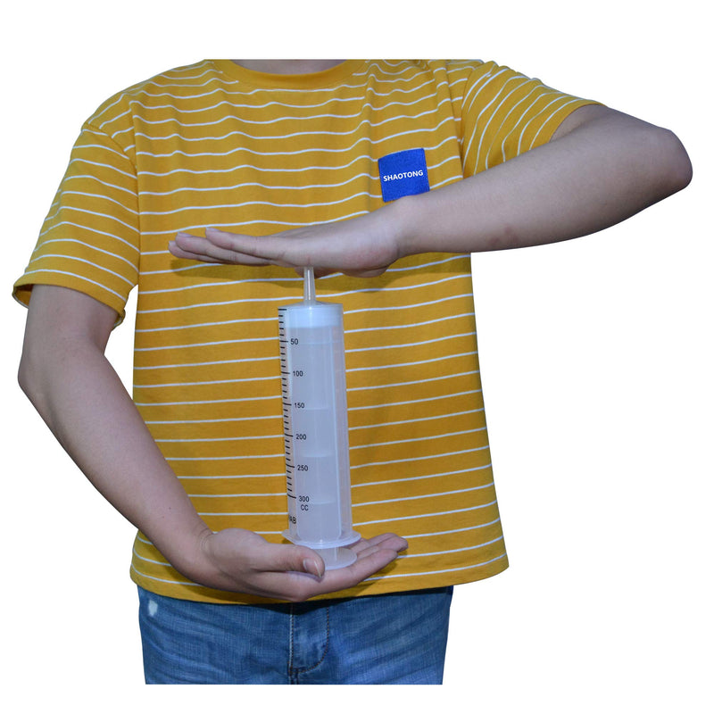 [Australia] - 300ml Syringe, 300cc Syringe,Kitchen Syringe Glue Syringe Plastic Syringe, Large Volume Syringe with Needle, Dispensing Syringes (300ml) 300ml 
