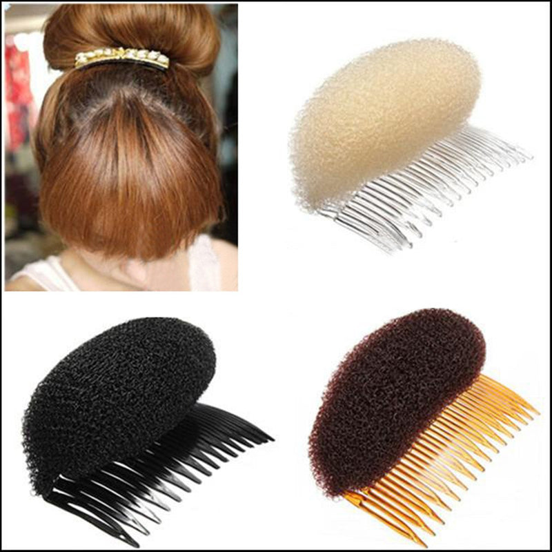 [Australia] - CareforYou® 1PC Lady Girl Women BUMP IT UP Volume Inserts Do Beehive hair styler Insert Tool Hair Comb Hair beauty (Beige) Beige 