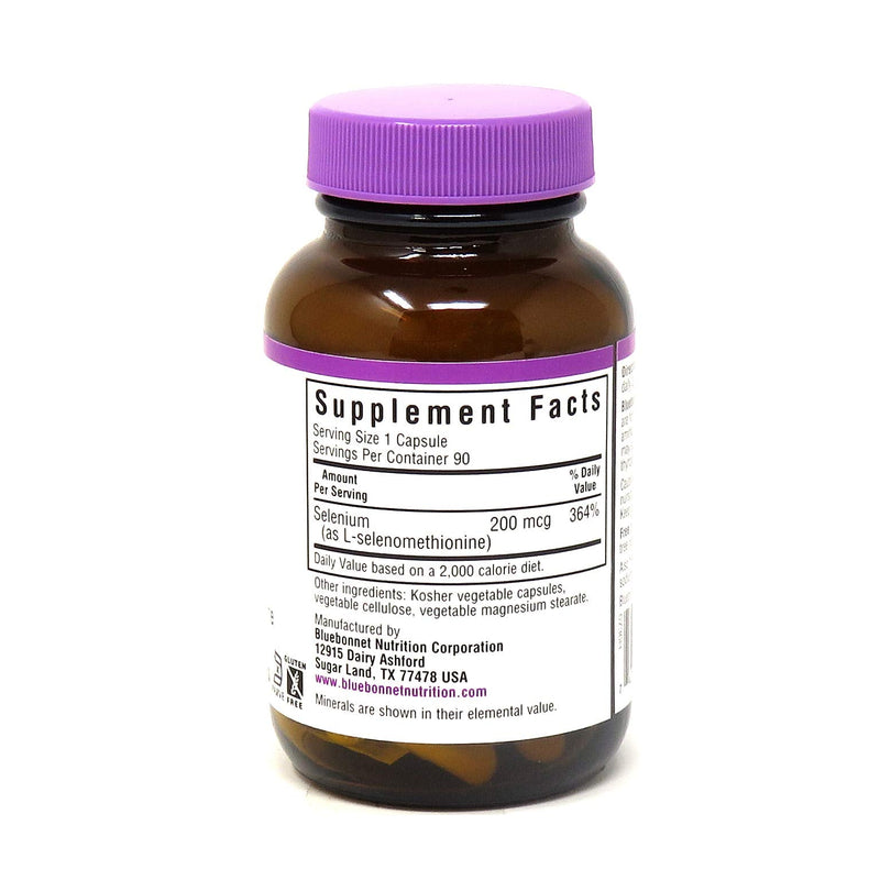 [Australia] - BLUEBONNET NUTRITION SELENIUM 200 mcg 