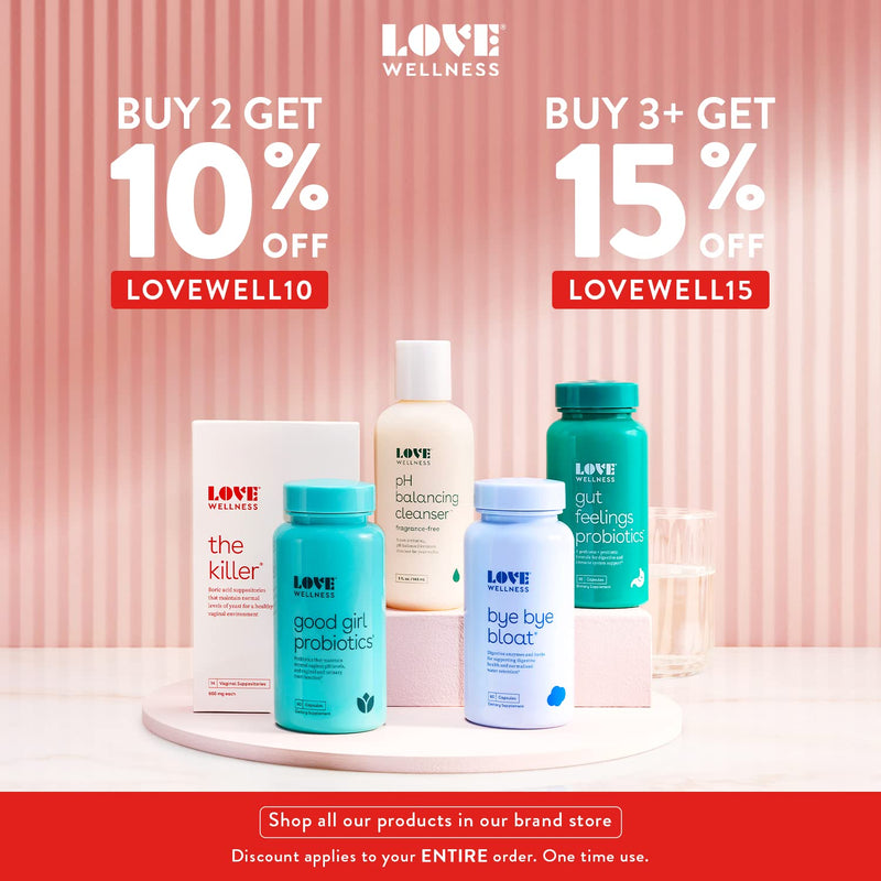 [Australia] - Love Wellness Bye Bye Bloat, Digestive Enzymes Supplement - 60 Capsules - Bloating & Gas Relief - Helps Reduce Water Retention & Overall Digestive Health - Safe & Effective With Fenugreek, & Dandelion 