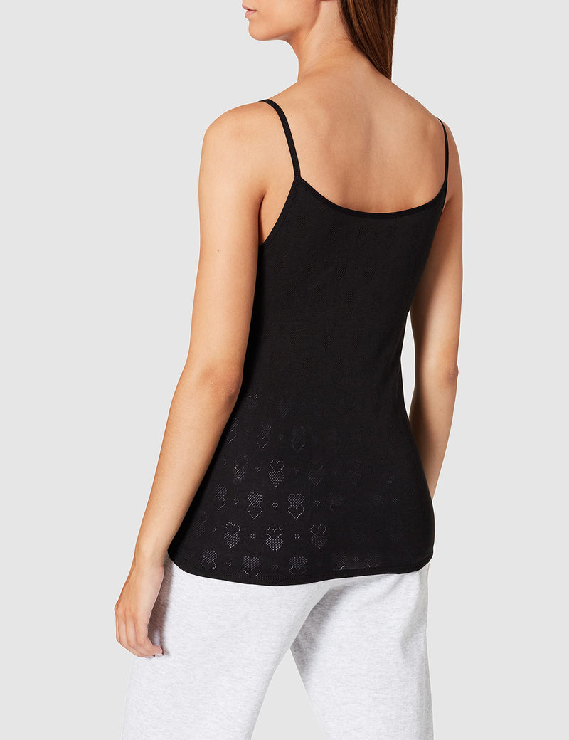 [Australia] - Damart Women's Caraco Themal Top M Black (Noir 56675-17010) 