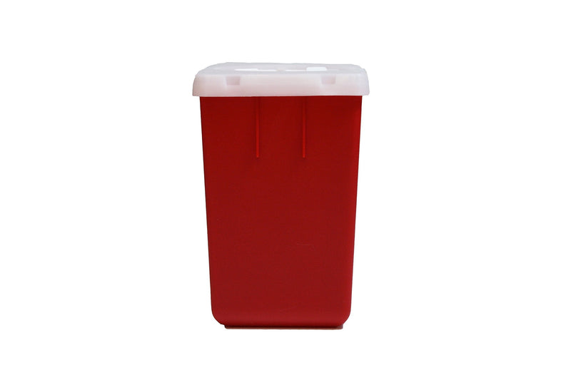 [Australia] - Oakridge Products 2.2 Quart Size Needle Disposal Container | Personal use Size | Rotary lid 
