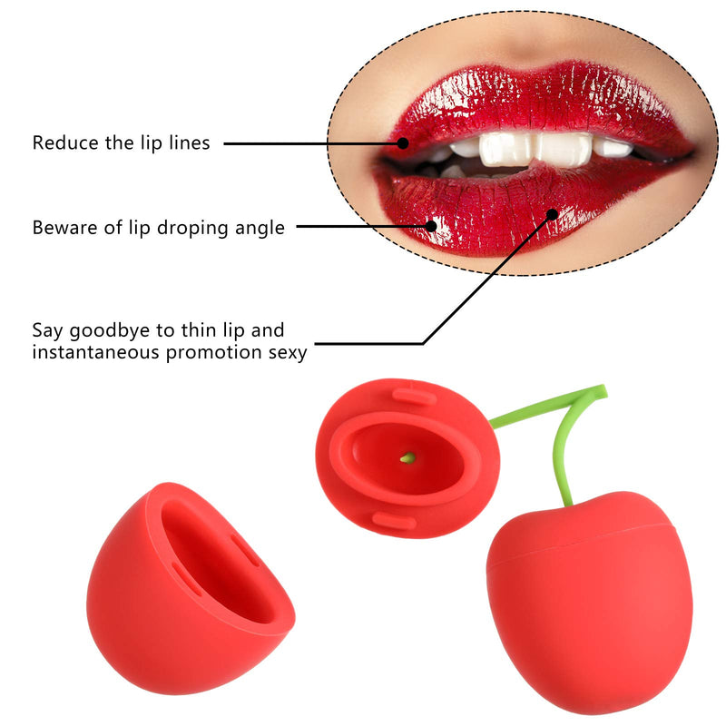 [Australia] - Lips Enhancer Plumper Tool Device Quick Lip Plumper Bigger Mouth Lip Plumping Device Enhancer Lips Enlargement Tools Lip Trainer for Women Girls 