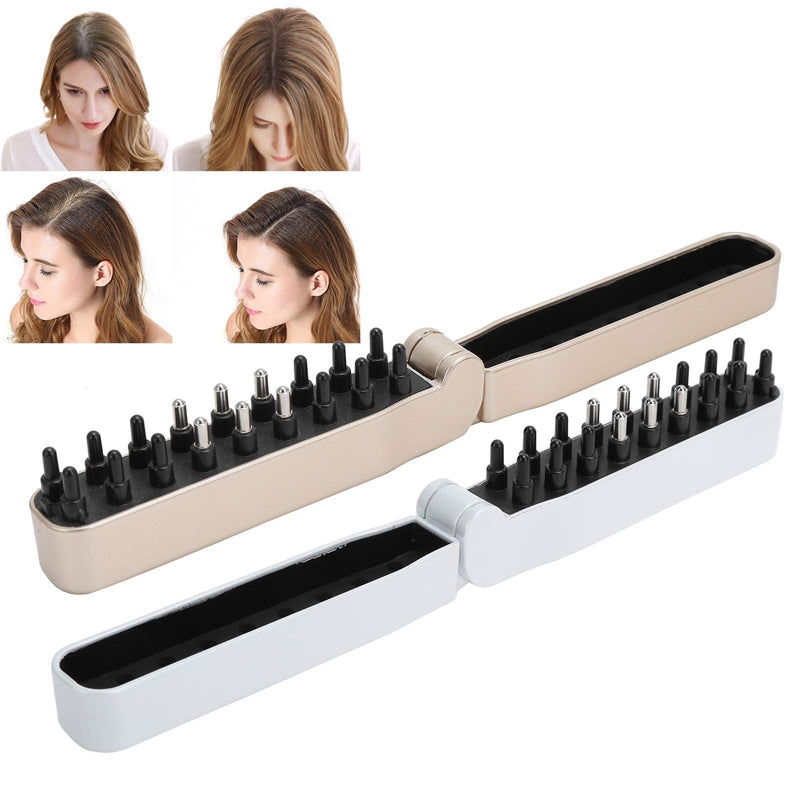 [Australia] - Hair Scalp Applicator Comb, Applicator Comb, Hair Growth Serum, Serum Hair Root Treatment Applicator(White) White 