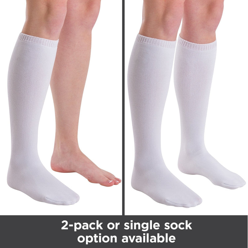 [Australia] - BraceAbility Replacement Sock Liner for Orthopedic Walking Boots | Medical Tube Socks to Wear Under Air Cam Walkers and Fracture Boot Casts (High-Top (Pack of 1)) High-Top (Pack of 1) 