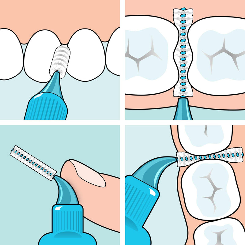 [Australia] - TePe Interdental Brush, Original, Orange, 0.45 mm/ISO 1, 20pcs, plaque removal, efficient clean between the teeth, tooth floss, for narrow gaps 1x20 pcs Orange (Size 1) 