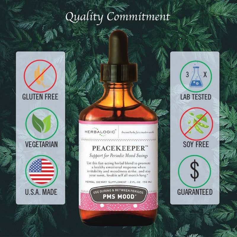 [Australia] - Herbalogic - Flashback Liquid Herb Drops - Natural Relief for Menopausal Hot Flashes, Night Sweats, Sleeplessness, Irritability & Mood Swings - 2 Fl. Oz. 