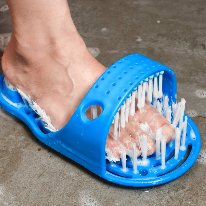 [Australia] - Simple Feet Cleaner, Feet Cleaning Brush, Foot Scrubber for Washer Shower Spa Massager Slippers 