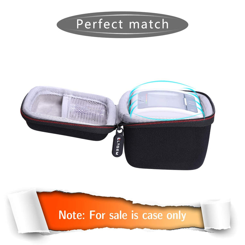 [Australia] - LTGEM EVA Hard Storage Case for Care Touch Fully Automatic Wrist Blood Pressure Cuff Monitor - Travel Protective Carrying Storage Bag 