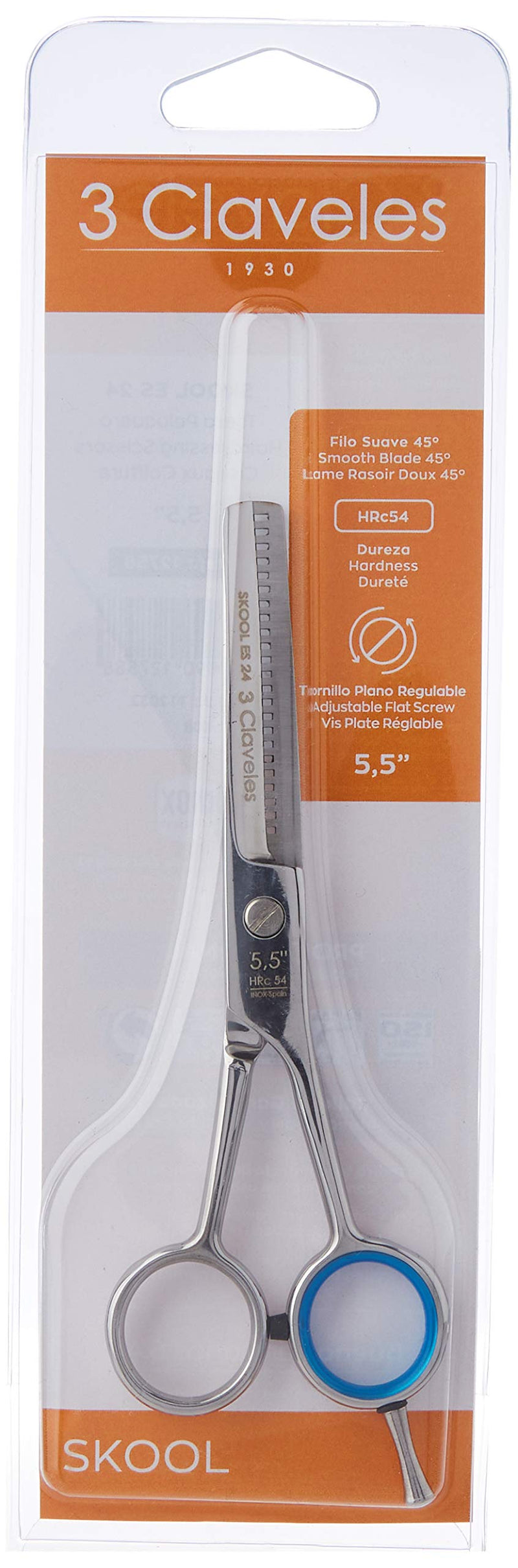 [Australia] - 3 Claveles Skool Hairdressing Scissors 5.5" Carve 