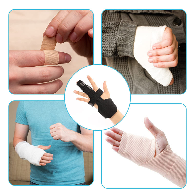 [Australia] - Fanwer Trigger Finger Splint Finger Extension Splint for Broken Joints Sprains Pain Relief Mallet Finger Arthritis Tendonitis Immobilization Support for Fingers 