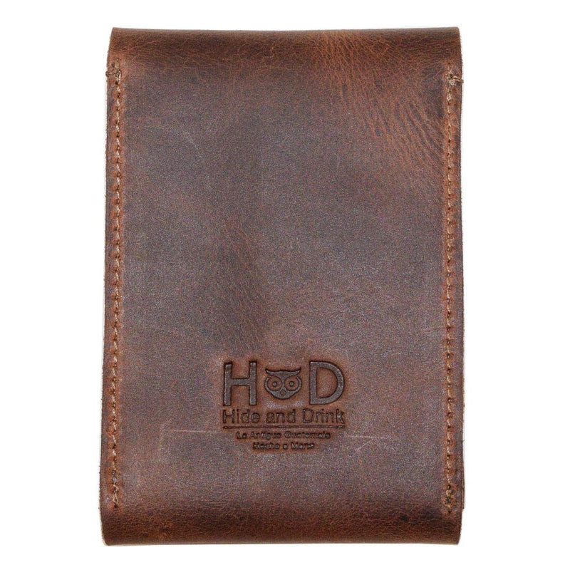 [Australia] - Hide & Drink, Leather Multiple Layer Card Holder/Bag/Pouch/Wallet/Change Holder/Card Organizer/Accessories, Handmade Includes 101 Year Warranty :: Bourbon Brown 