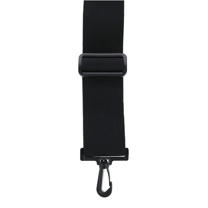 [Australia] - CTM Men's Big & Tall Elastic X-Back Suspenders with Plastic Hook Ends Black 
