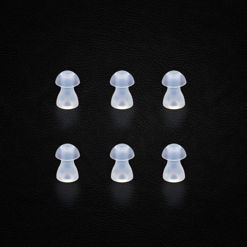[Australia] - （6pcs/lot）Hearing Aid Ear Tips Silicone Earplug Domes for BTE,ITE and Pocket Hearing Aids Ear Bud Replacements (Small φ8mm) Small (Pack of 6) 