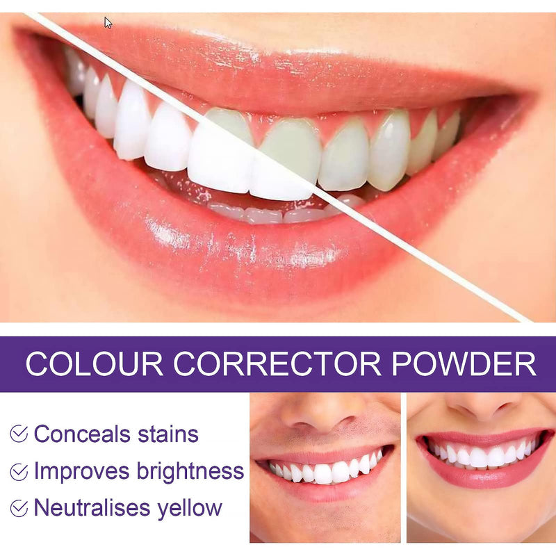 [Australia] - Purple Teeth Whitening Powder, No Hurt Sensitivity and Pain Free Activated Charcoal Natural Teeth Whitening,Tooth Powder Effective Remover Stains from Coffee,Smoking,Tea,Wine Flavor-A A-tooth Powder 